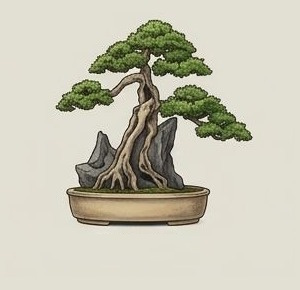 Seki-joju bonsai style example